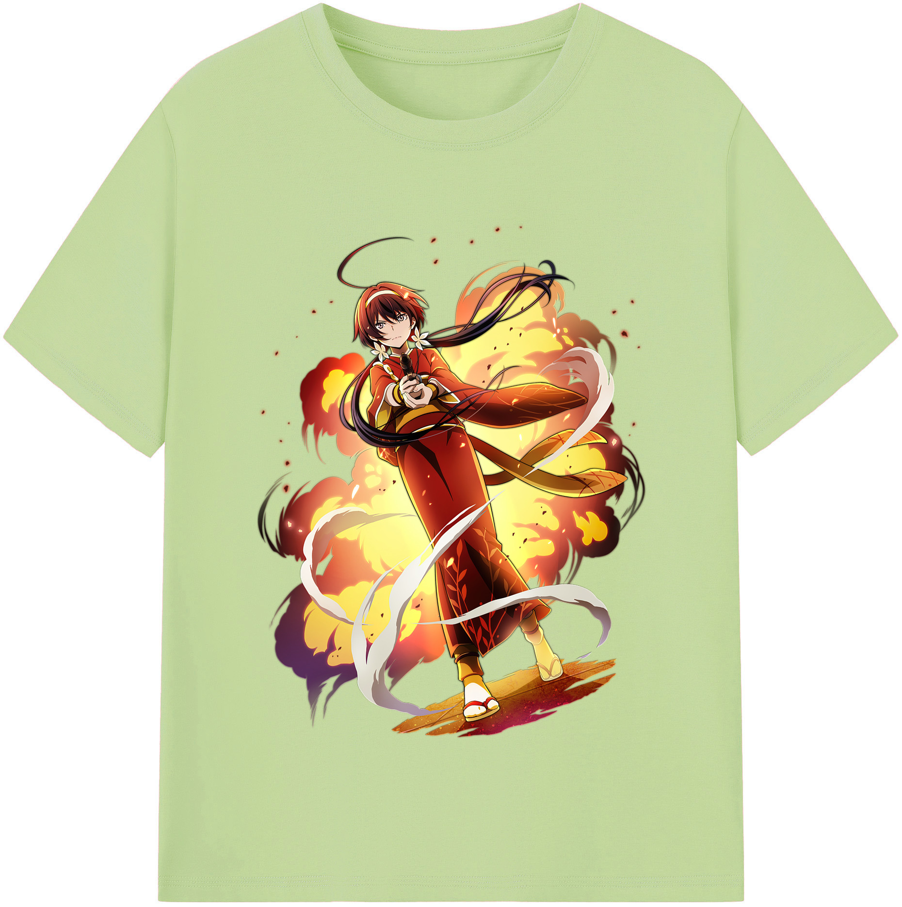 （画像用） 文豪ストレイドッグス Bungo Stray Dogs 綿100％半袖Tシャツ（フロントプリント）